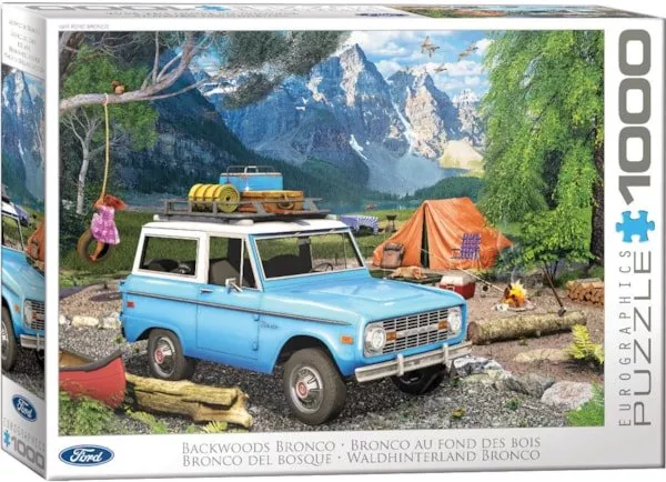 Backwoods Bronco Puzzle 1000pc