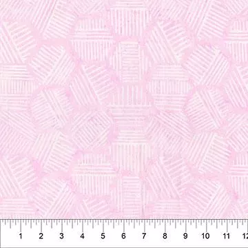 Banyan Hexies for Northcott - 81700-20 Pastel Pink