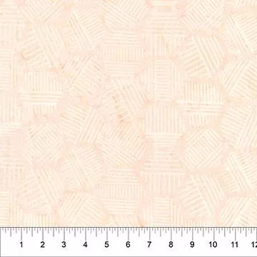 Banyan Hexies for Northcott - 81700-21 Pastel Orange