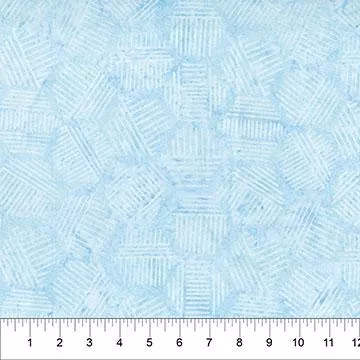 Banyan Hexies for Northcott - 81700-41 Pastel Blue
