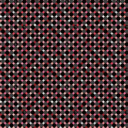 Barbie™ Vintage Sparkle Dots Black