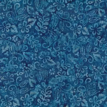 Batavian Batiks by Wilmington Batiks - Denim Cream 22278-474