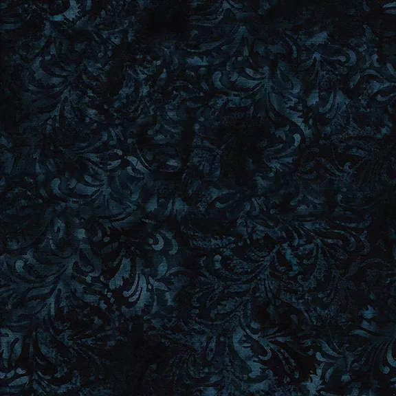 Batik Dots Midnight Glow 112209590 Vertical Vine-Blue Storm Island Batiks ^