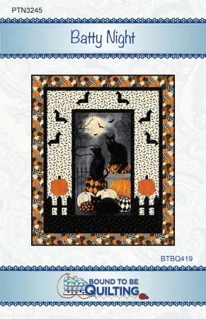 Batty Night by Bound to Be Quilting BTBQ419