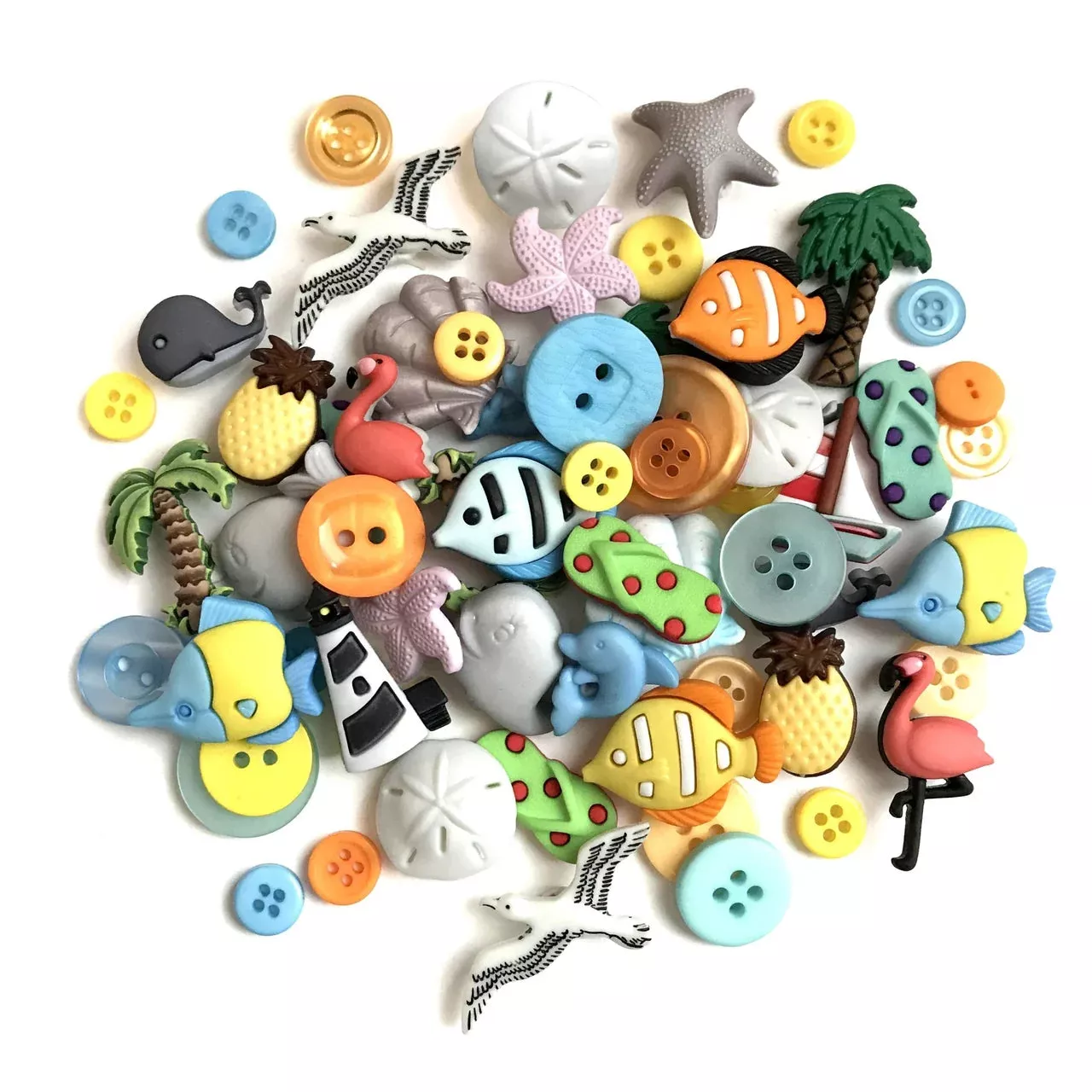 Beach Buttons