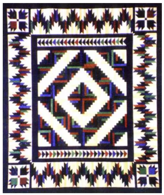Bear Mountain Cabin Quilt Pattern by Glad Creations, Inc.