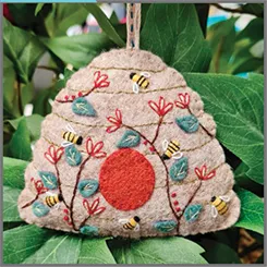 Beehive Wool Mix Felt Craft Kit