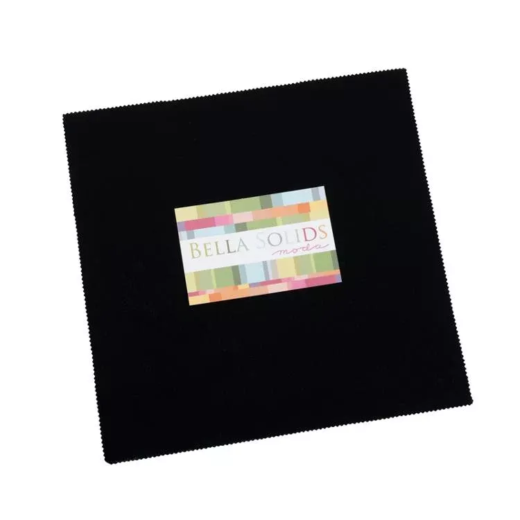 Bella Solid Black Layer Cake