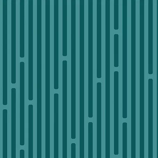 Benartex Robo Boogie Teal Stripy Fabric ONLINE PURCHASE ONLY