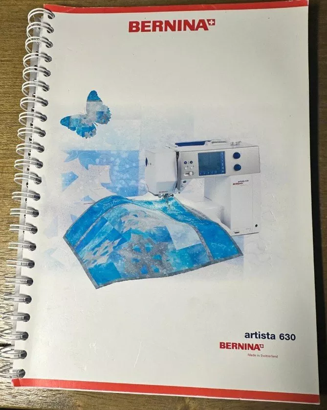 Bernina Artista 630 Owner's Manual