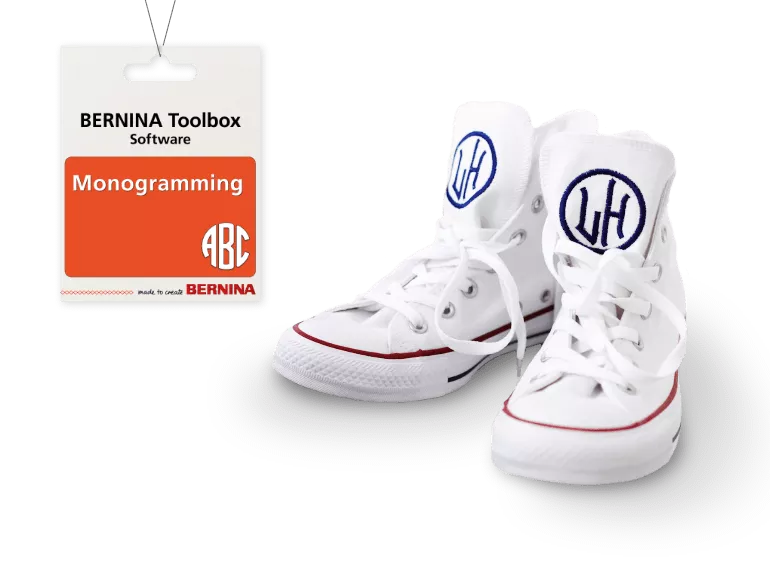 BERNINA Toolbox Monogramming: embroidery software for creating monograms