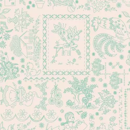 Berry & Sage : Embroidery Latte - #C17389R-LATTE - Lori Holt