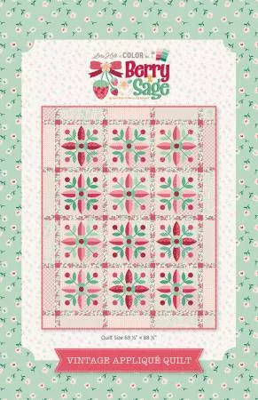 Berry & Sage: Vintage Applique Quilt Pattern - #P120-VINTAGEAPPLIQUE - Lori Holt