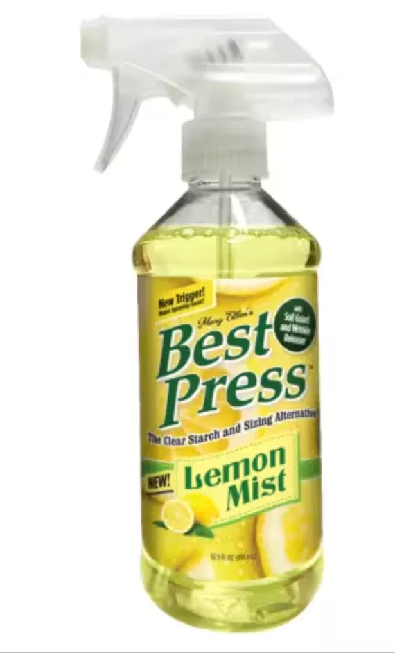 Best Press Spray Starch Lemon Scent 16oz