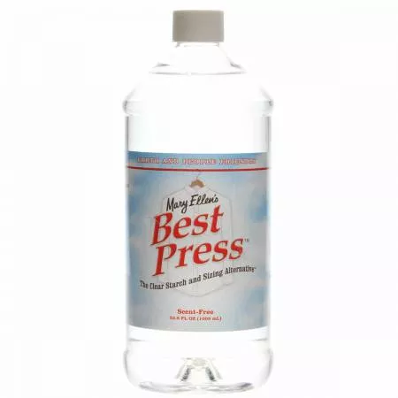 Best Press Spray Starch : Scent Free 33.8oz - #60044 - Mary Ellen Products