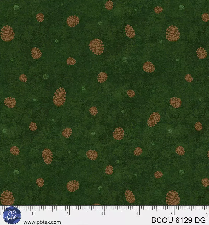 Bigfoot Country - Pinecone Toss Dark Green