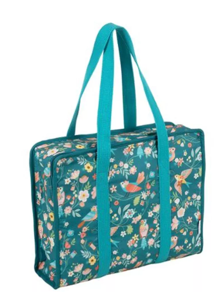 Bird Aviary Craft Project Bag