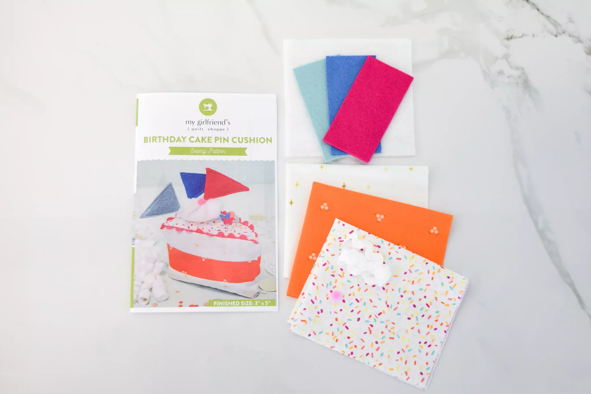 Birthday Cake Pincushion Kit