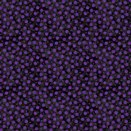 Black/Purple Halloween Dots 20510-966 745181459611 ^