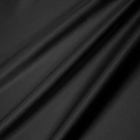 Black Silky Satin Solid