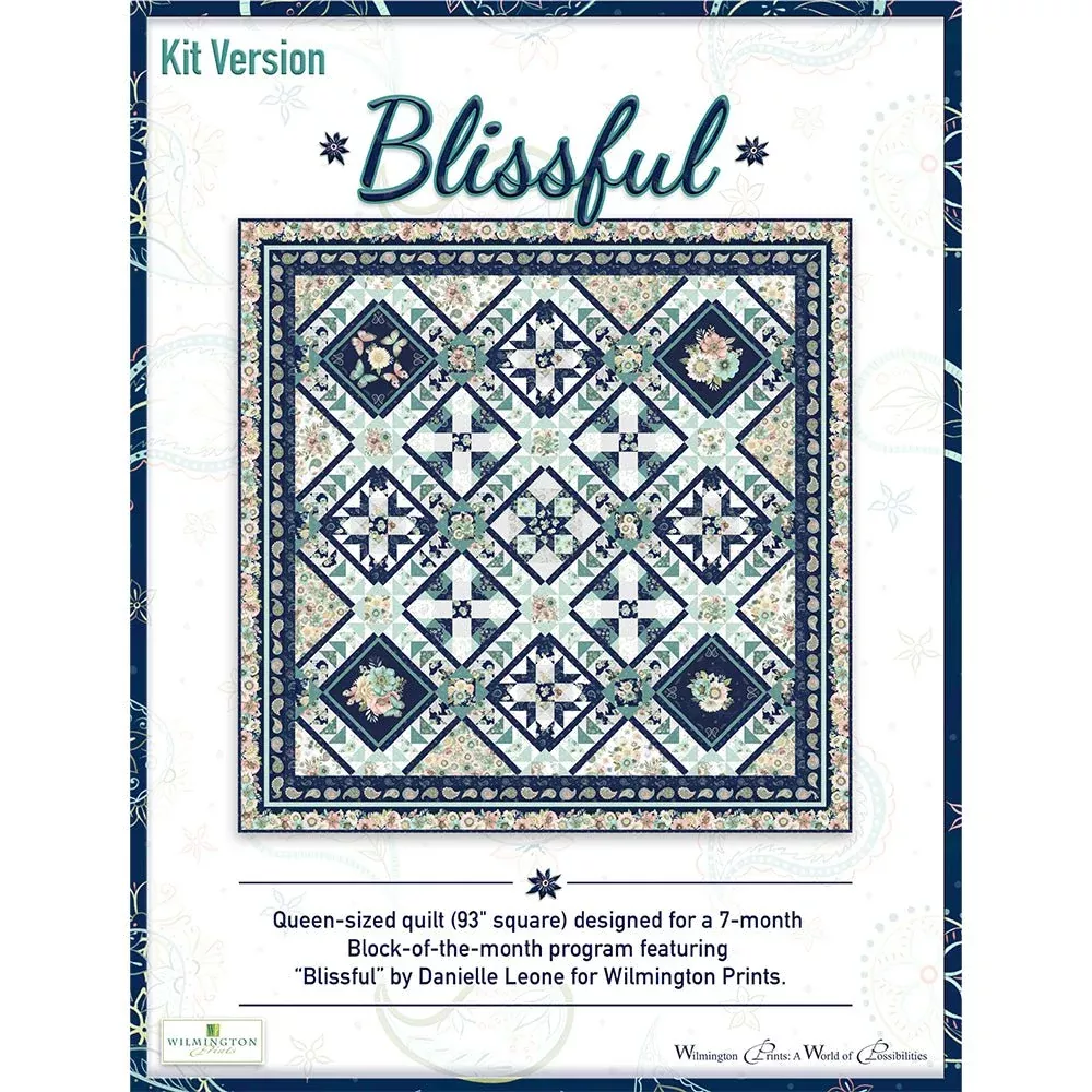 Blissful Quilt Pattern from Wilmington PDF Download
