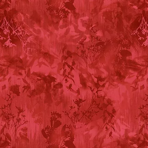 BLK 108" Lumina Wide Back 2552-88 Red- Cotton Fabric