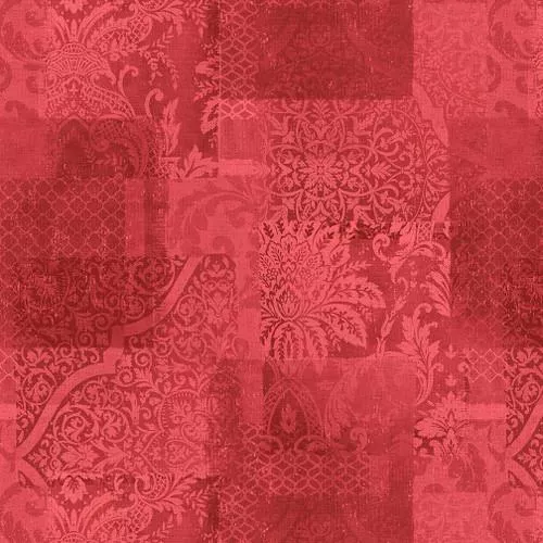 BLK 108" Oberon Wide Back 2442-88 Red- Cotton Fabric