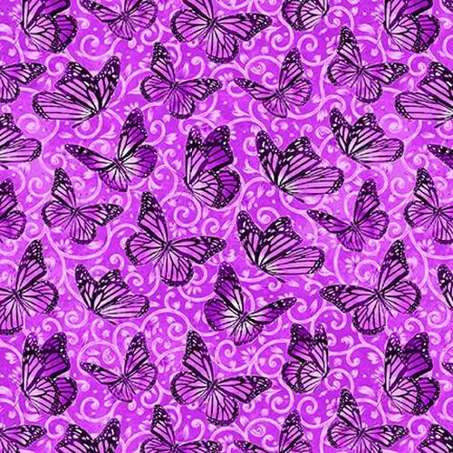 BLK Sunrise Garden 2240-22 Pink - Cotton Fabric