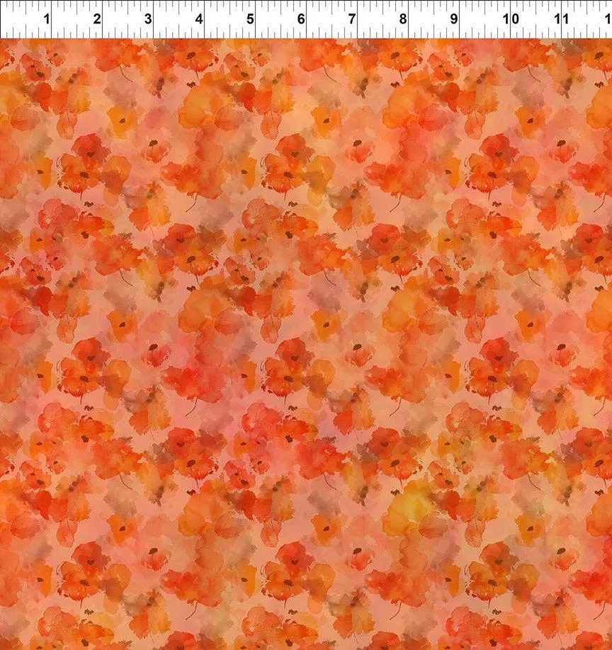 Blooming Day & Night - In The Beginning - Orange Poppies 7BDN-1