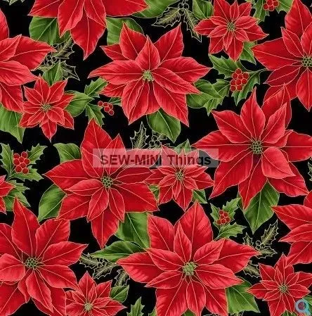 BLOOMING HOLIDAYS FROM HOFFMAN FABRICS