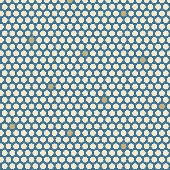 AND Blue Escape - A-360-BN - Cotton Fabric