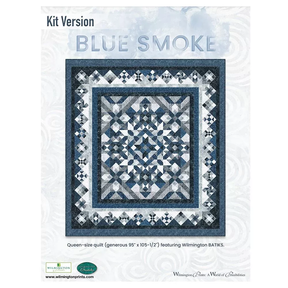 Blue Smoke Quilt Pattern from Wilmington PDF Download