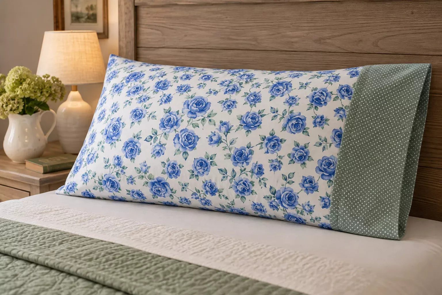 Bluebell Cottage King Size Cuddle Pillowcase Kit