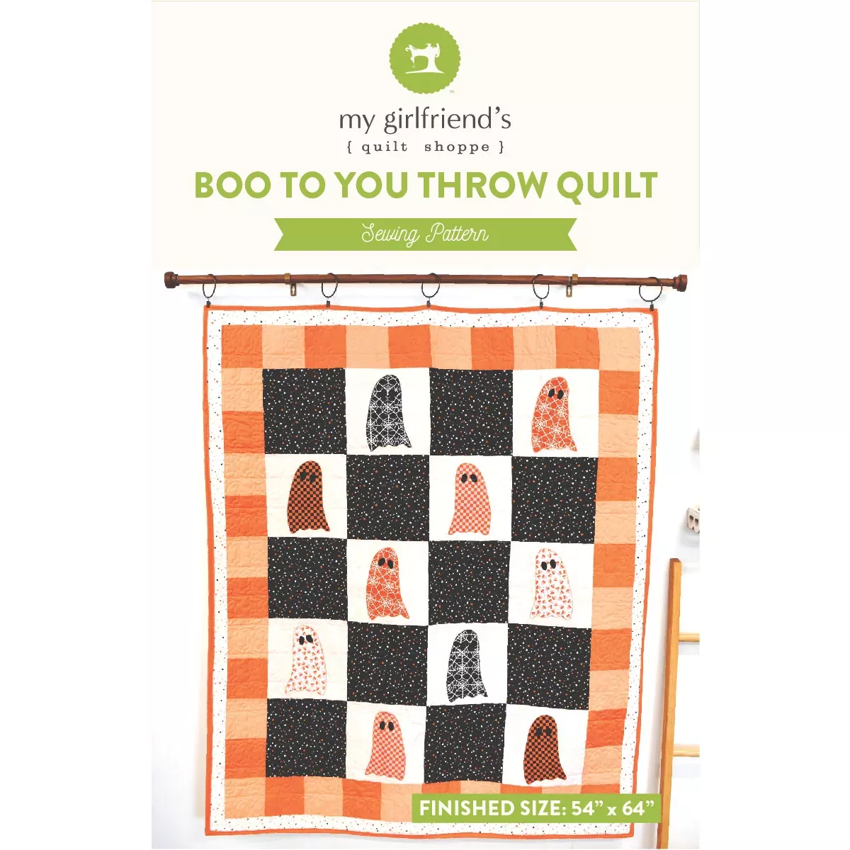 Boo to You Quilt (Downloadable Sewing Pattern)