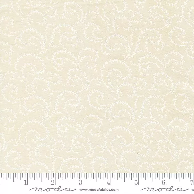 Breathtaking Blues : Vines Porcelain White - #44407-21 - 3 Sisters