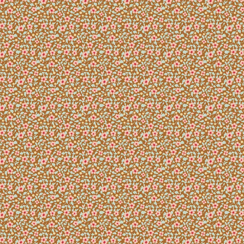 Brie Basics : Sand Small Floral - #TIL-130195-V11 - Tilda