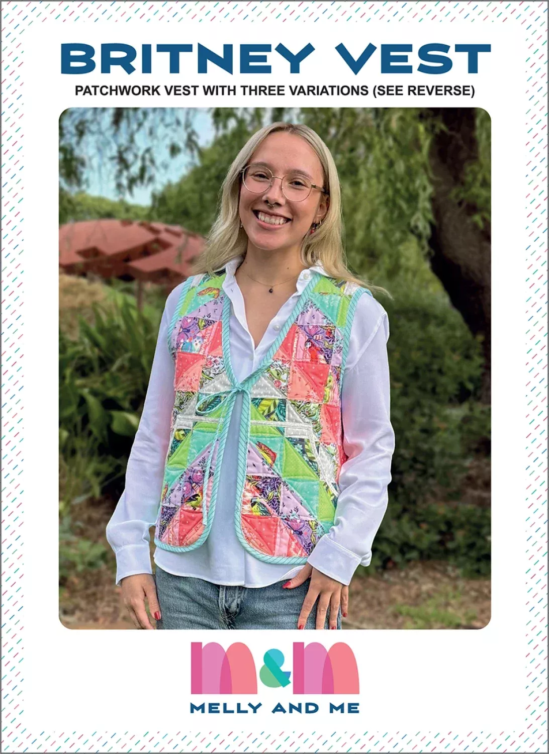 Britney Vest Pattern Tula Pink Cover Version