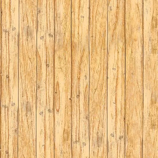 BTX Live Love Camp Wood Paneling - 14455-72 Light Oak - Cotton Fabric