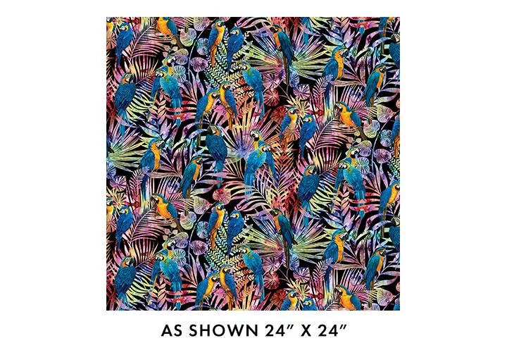 BTX Parrot Habitat - 16180-99 Multi - Cotton Fabric