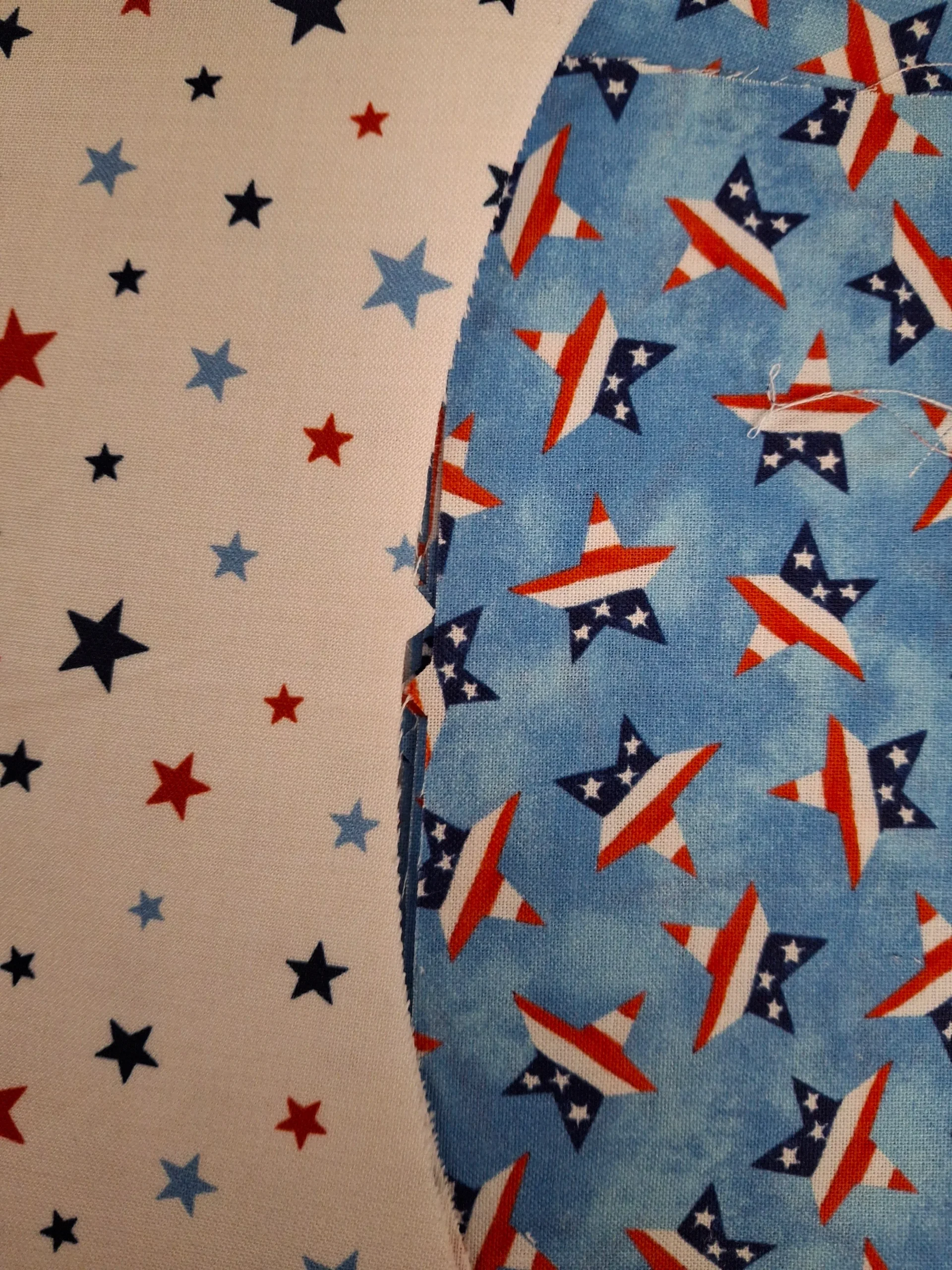 Bucket Hat Kit - Patriotic w/Stars - Reversible
