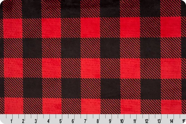 Buffalo Check Cuddle Scarlet/Black