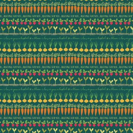 Bushel & Bloom : Rooting for You Dark Teal - #16957B-85 - Rachel Rossi