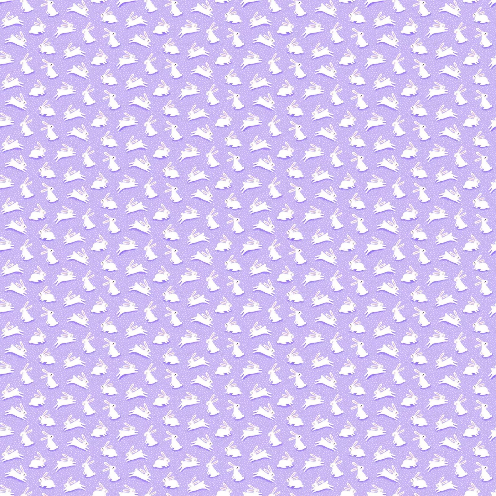 Busy Bunny Celebration 10147 80 - Whimsical Wabit-Lilac Northcott Patrick ^