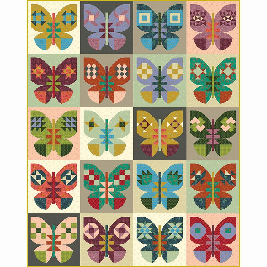 Butterfly Fields Quilt Along Kit by FreeSpirit
