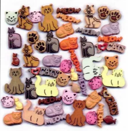 Button Value Pack Cats