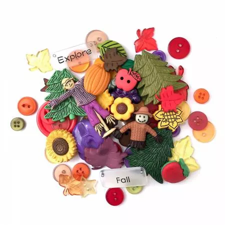 Buttons Value Pack Autumn