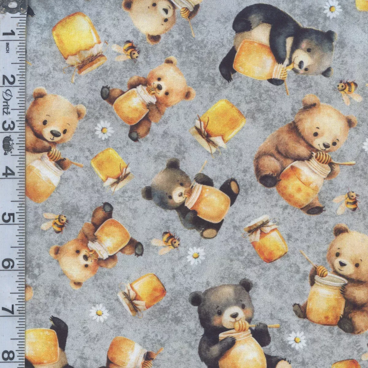 Buzz, Buzz, Buzz - Bears & Honey Gray