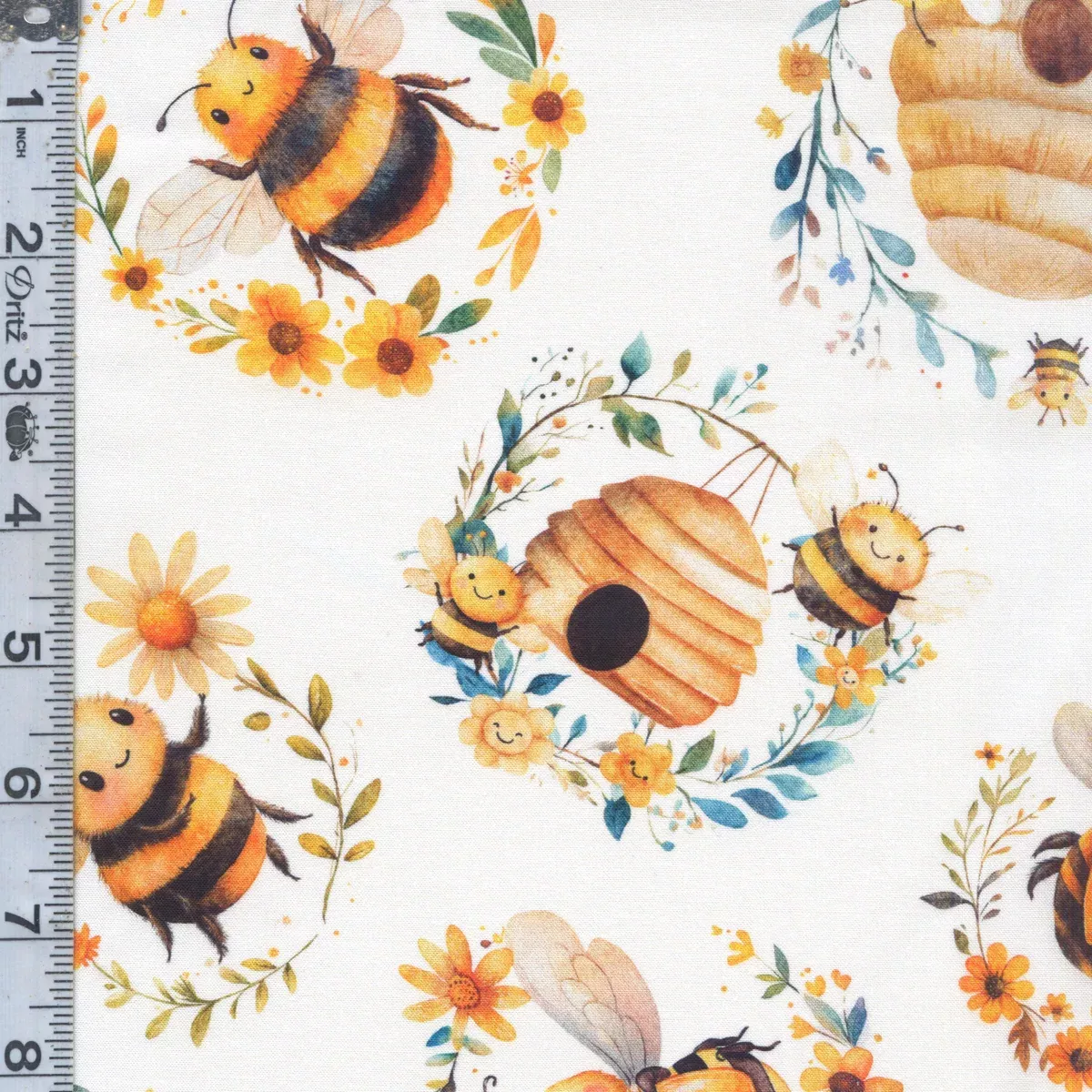 Buzz, Buzz, Buzz - Bees & Beehives White