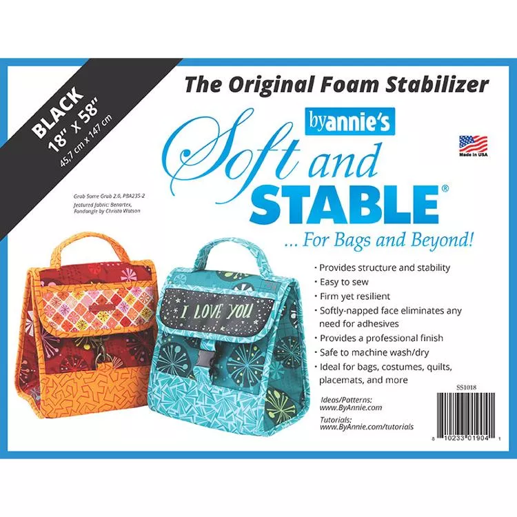By Anne Soft & Stable 18x58" Black