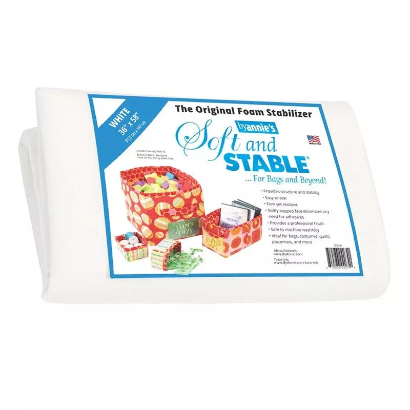 By Annie's Soft and Stable Original Foam Stabilizer 36" X 58" White